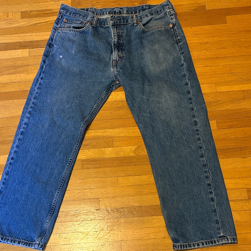 Levi's Relaxed Fit Blue Jeans for Men